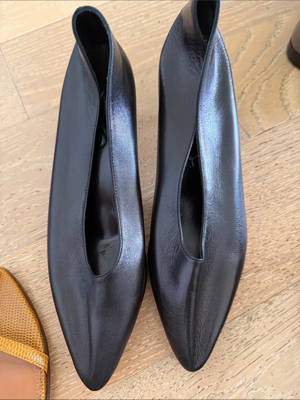 Martiniano black party heels new 38